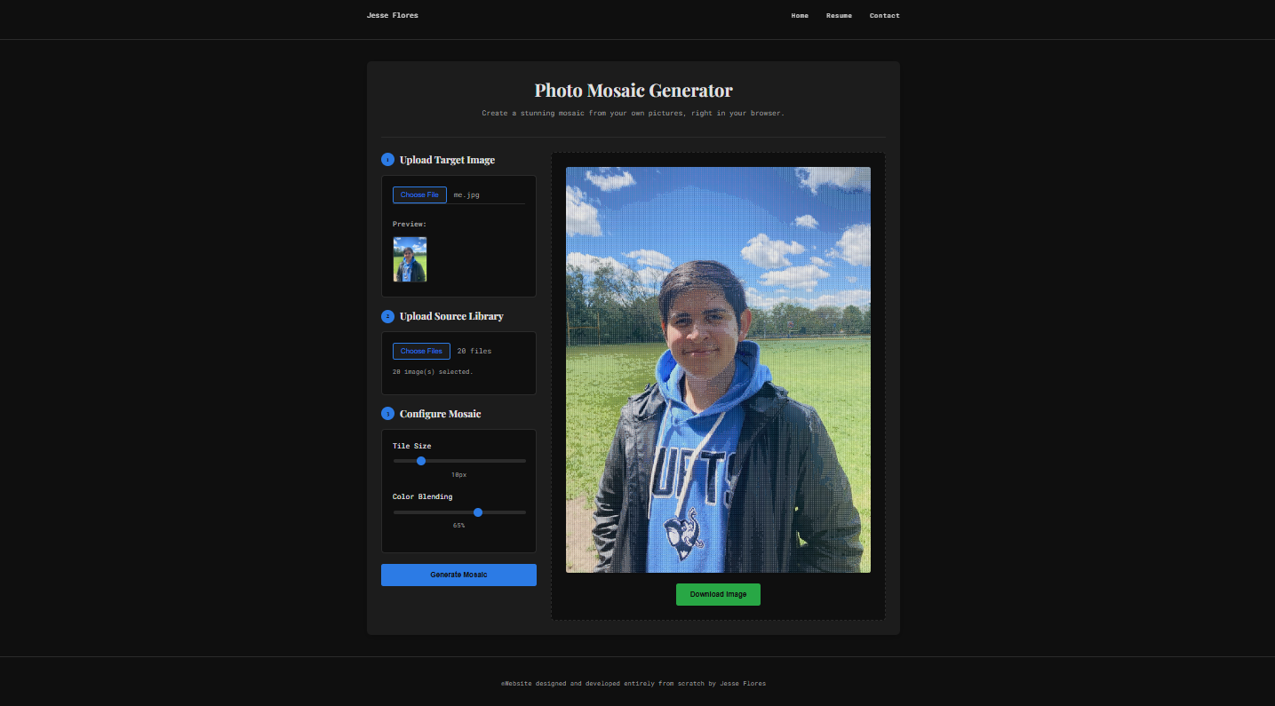 photo-mosaic-visualizer thumbnail